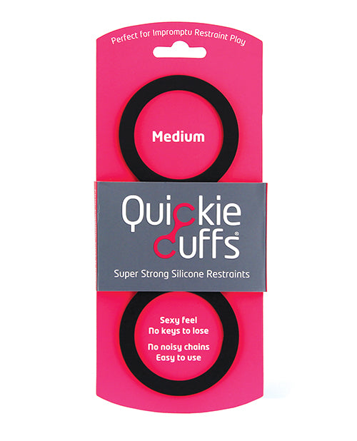 Quickie Cuffs - Black / Medium