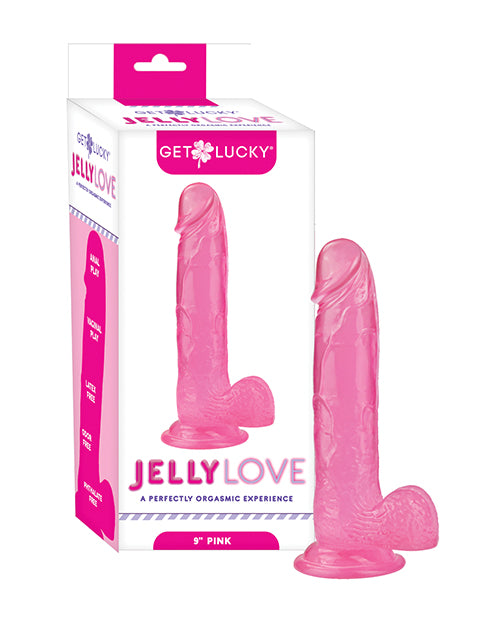 Get Lucky Jelly Love 9" Dildo