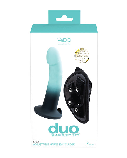 VeDO Duo Silcone Dildo w/Harness