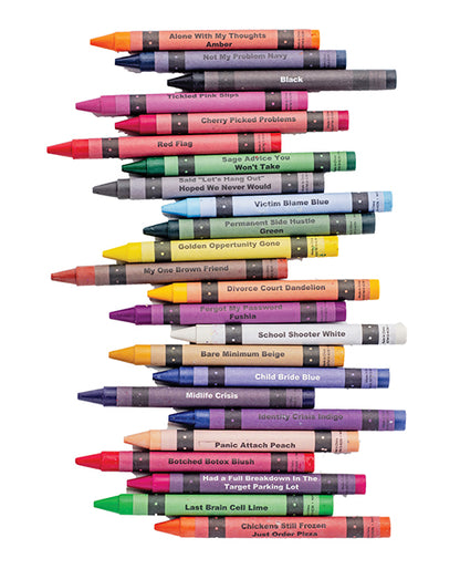 Wood Rocket Offensive-ish Crayons