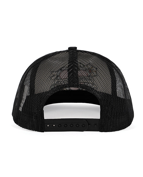 Wood Rocket Tattoo Heart Mother Fucker Trucker Hat
