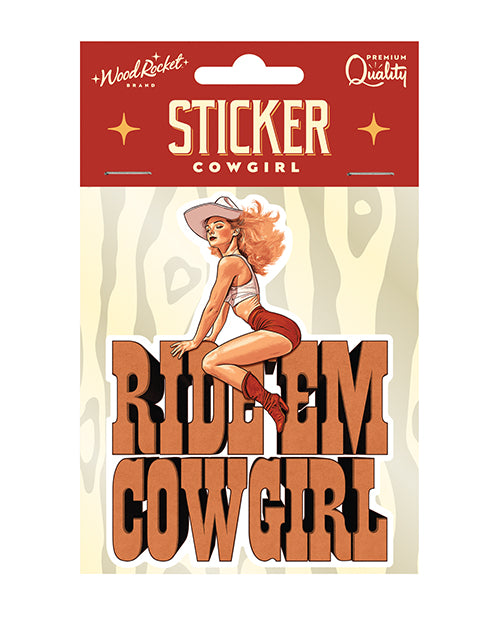 Ride Em Cowgirl Sticker