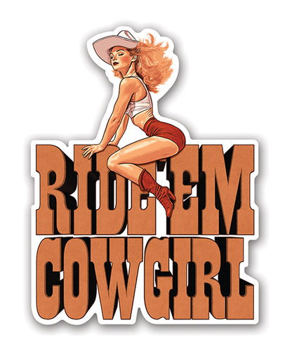Ride Em Cowgirl Sticker