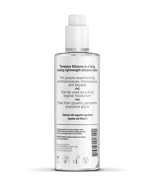 Wicked Sensual Care Simply Timeless Silicone Lubricant - 4 oz