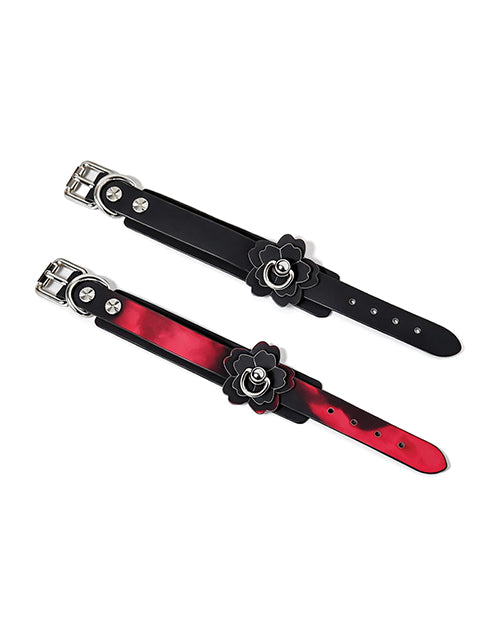 Heat Tease Flower Cuffs