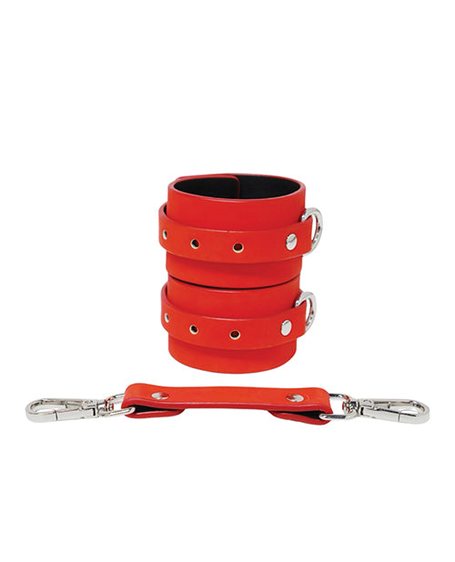 Heat Tease Cuffs - Blood Orange/Yellow