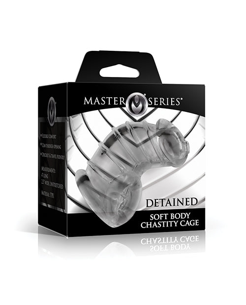 Master Series Detained Soft Body Chastity Cage