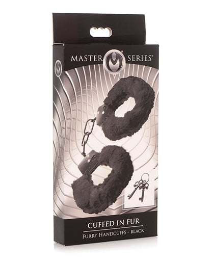 Master Series Cuffed in Fur Furry Handcuffs