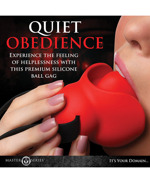 Master Series Gag Order Extreme Silicone Ball Gage