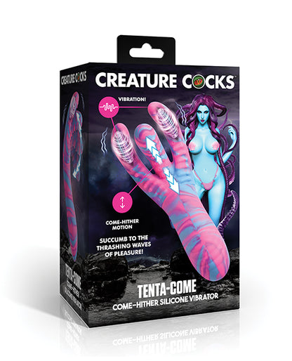 Creature Cocks Tenta-Come Come-Hither Tentacle Silicone Vibrator