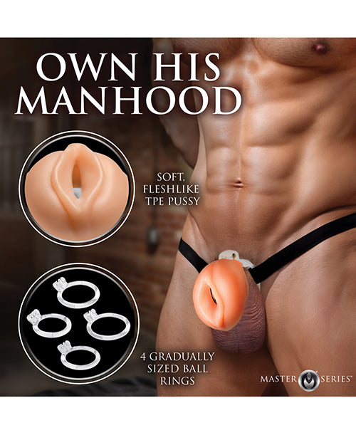 Master Series Pussy Chastity Cage