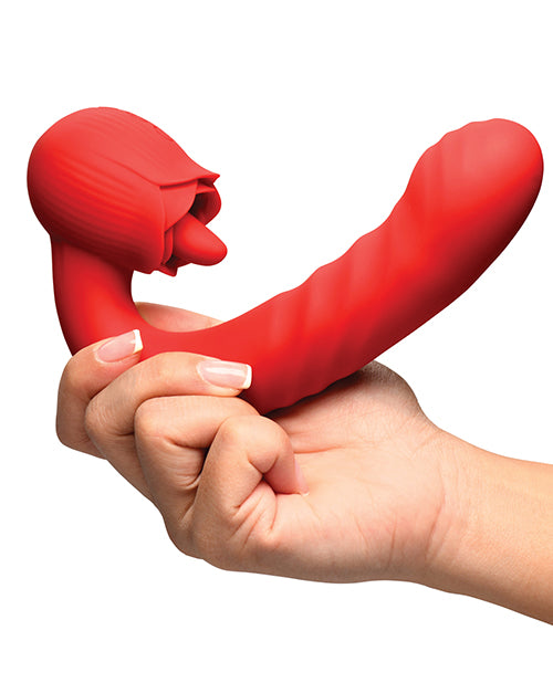 Bloomgasm - Boom Bloom Thrusting & Licking Rose Vibrator