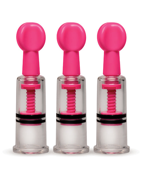 Size Matters MAXtwist Clit & Nipple Triple Sucker Set