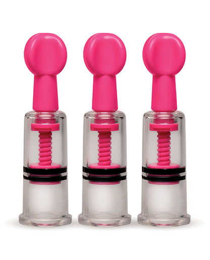 Size Matters MAXtwist Clit & Nipple Triple Sucker Set