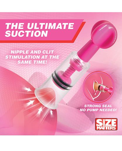 Size Matters MAXtwist Clit & Nipple Triple Sucker Set