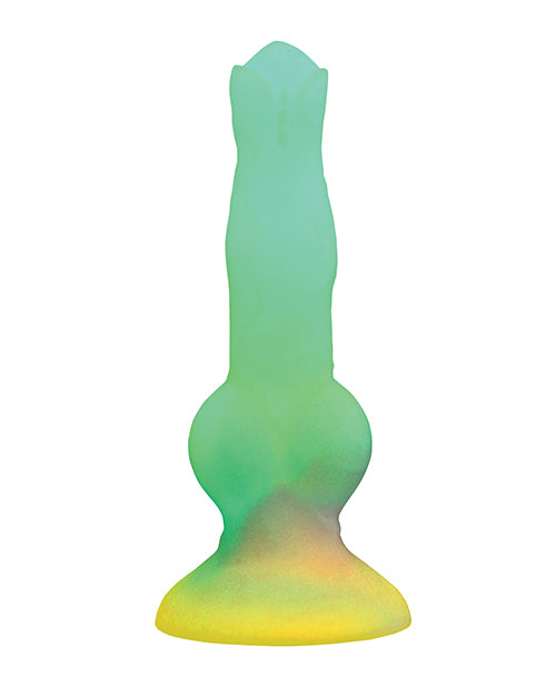 Creature Cocks - Vibrating Space Cock Glow-in-the-Dark Silicone Dildo w/Remote