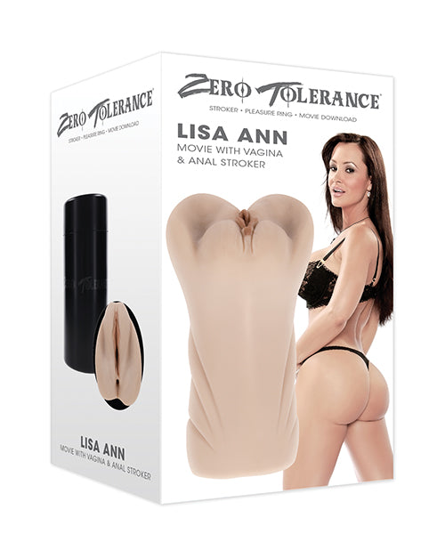 Zero Tolerance Lisa Ann Movie w/Vagina & Anal Stroker