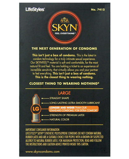 Lifestyles Skyn Large Non-latex