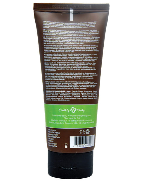 Earthly Body Velvet Lotion - 7 Oz Tube