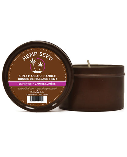 Earthly Body Suntouched Hemp Candle - 6 Oz