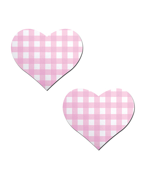Pastease Premium Gingham Heart - O/s
