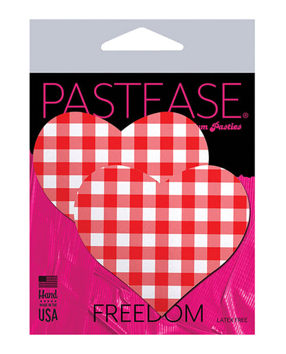 Pastease Premium Gingham Heart - O/s