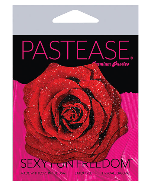 Pastease Glitter Velvet Blooming Rose - Red O-s