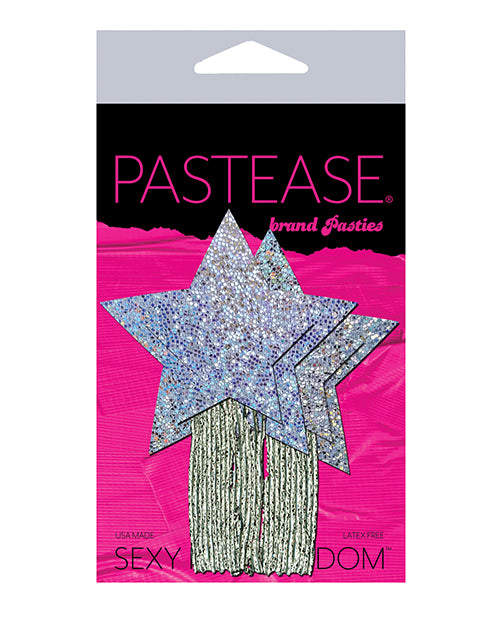 Pastease Tassel Glitter Star - Black O-s