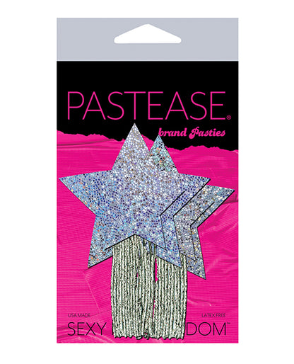 Pastease Tassel Glitter Star - Black O-s