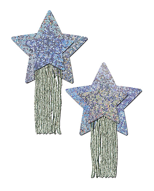 Pastease Tassel Glitter Star - Black O-s