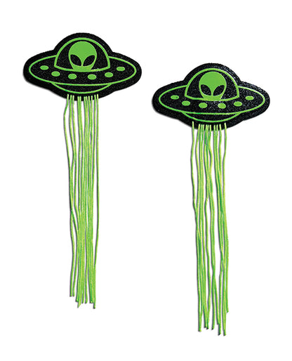 Pastease Premium Ufo W-tassel  - Green O-s