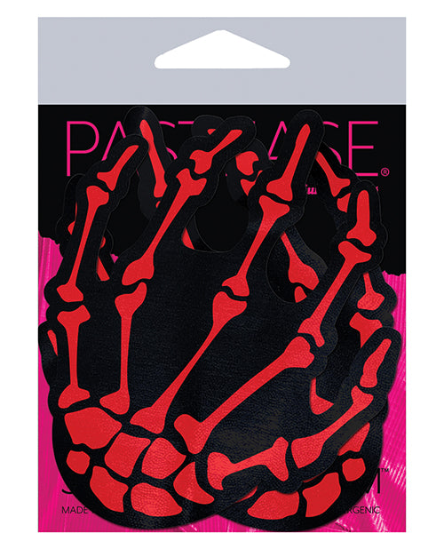 Pastease Skeleton Hands - Red O-s