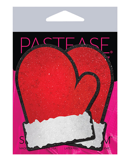 Pastease Santa Mittens - Red-white O-s