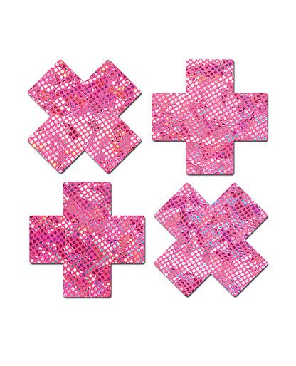 Pastease Premium Petites Disco Plus X - Pink O/s Pack Of 2 Pair