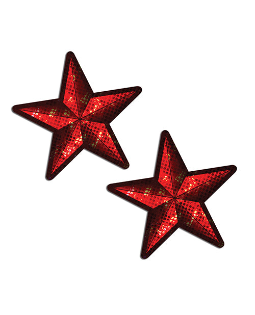 Pastease Diamond Thom Disco Nautical Star - Red O-s