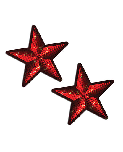 Pastease Diamond Thom Disco Nautical Star - Red O-s