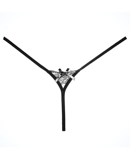 Adore Pixie Panty Black O-s