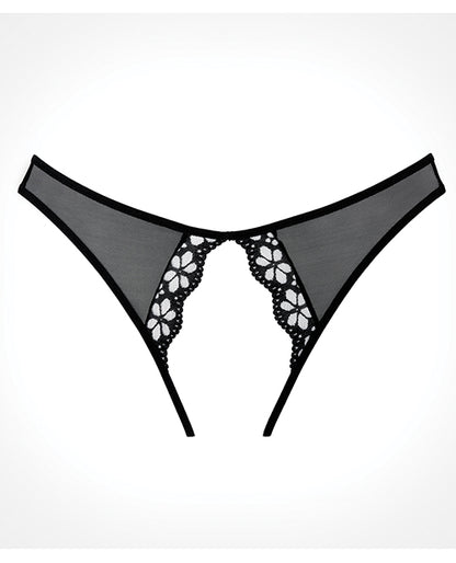 Adore Mirabelle Plum Panty Black O-s