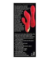Adam & Eve Eve's Big & Curvy G Dual Stimulating Vibe - Red-gold