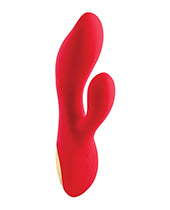 Adam & Eve Eve's Big & Curvy G Dual Stimulating Vibe - Red-gold