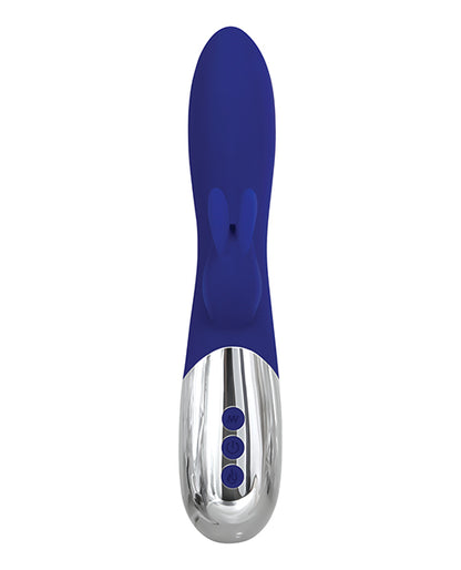 Adam & Eve Royal Rabbit Warming Vibrator - Blue