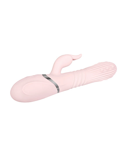 Adam & Eve Eve's Thrusting Rabbit W-orgasmic Beads - Pink