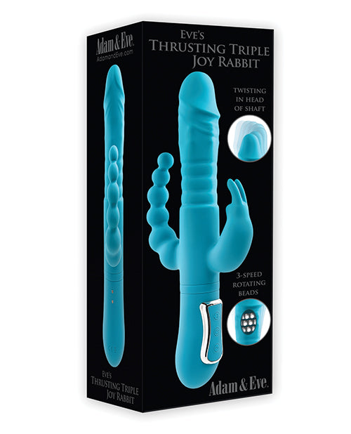 Adam & Eve Eve's Posh Thrusting Warming Rabbit - Purple