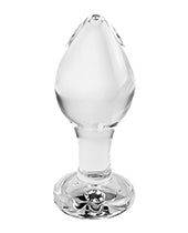 Adam & Eve Pink Gem Glass Plug