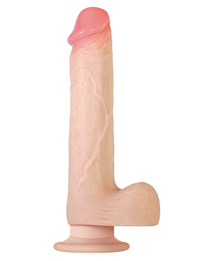 Adam & Eve Adam's Thrusting Dildo W-remote - Flesh