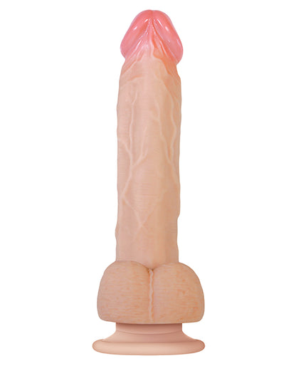 Adam & Eve Adam's Thrusting Dildo W-remote - Flesh