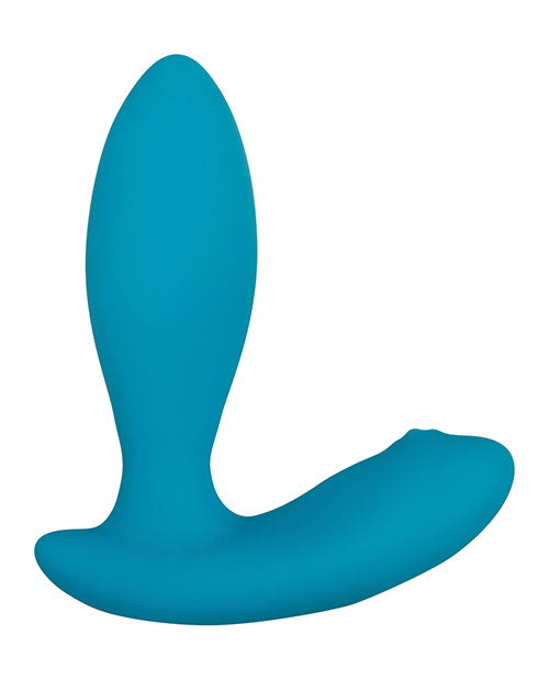 Adam & Eve Eve's G Spot Thumper W-clit Motion Massager - Teal