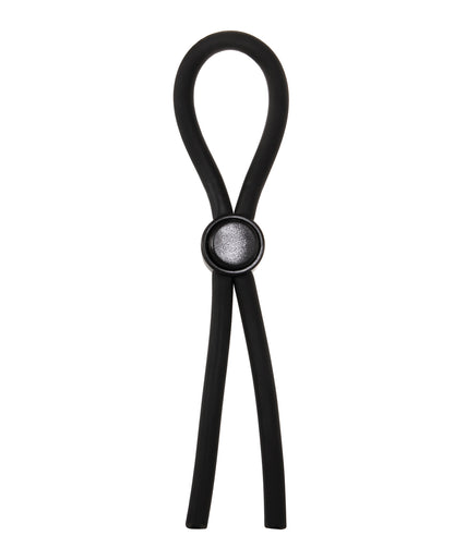 Adam & Eve Adam's Deluxe Penis Ring Sampler - Black-smoke