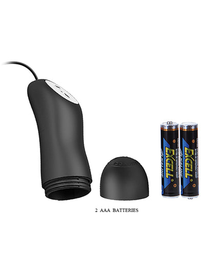 Pretty Love Double Vibro Bullets W-electrostim - Black