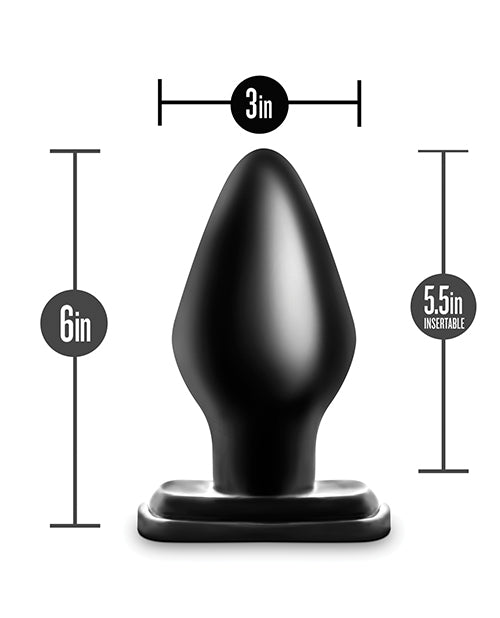 Blush Anal Adventures Xxl Plug - Black